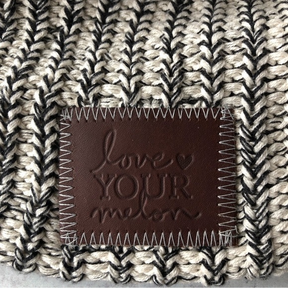 Love Your Melon Black Ivory Beanie - Picture 2 of 4